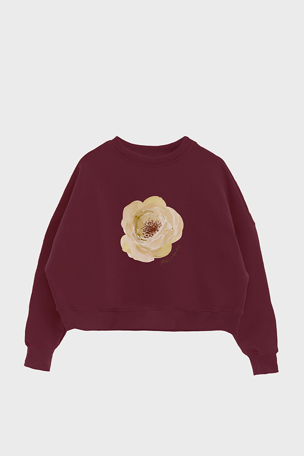 BUZO FRISA ESTAMPADO PETALS IN HARMONY