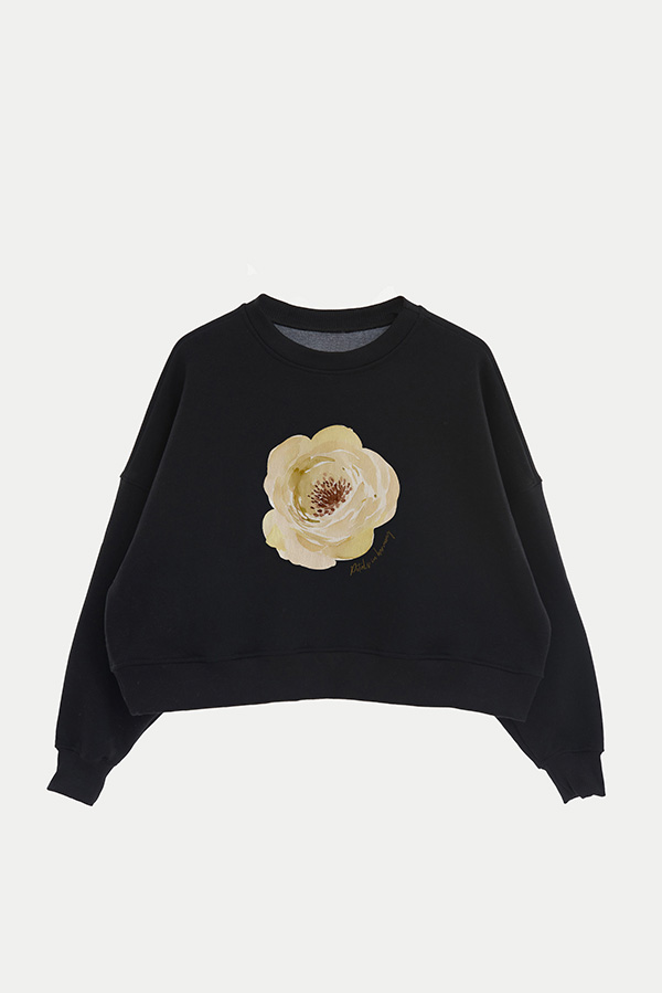 BUZO FRISA ESTAMPADO PETALS IN HARMONY