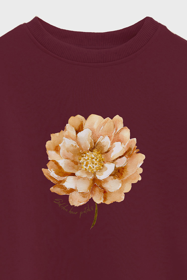 BUZO FRISA ESTAMPADO GOLDEN HOUR