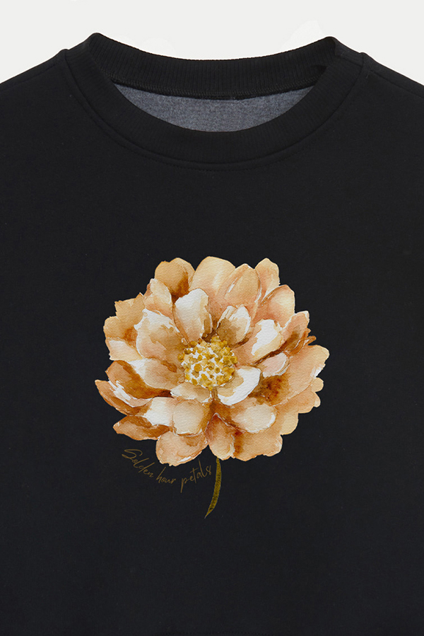 BUZO FRISA ESTAMPADO GOLDEN HOUR