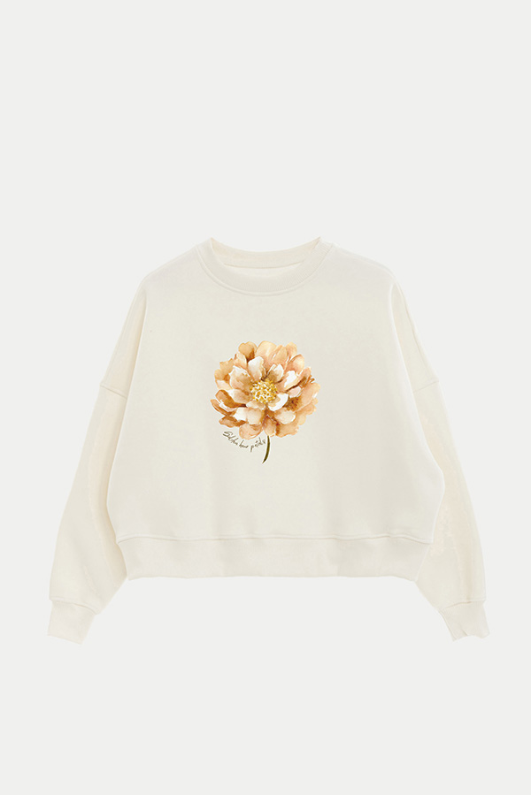 BUZO FRISA ESTAMPADO GOLDEN HOUR