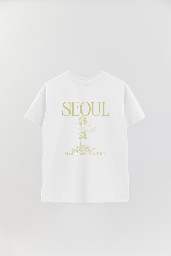 REMERA OVER ESTAMPADA SEOUL