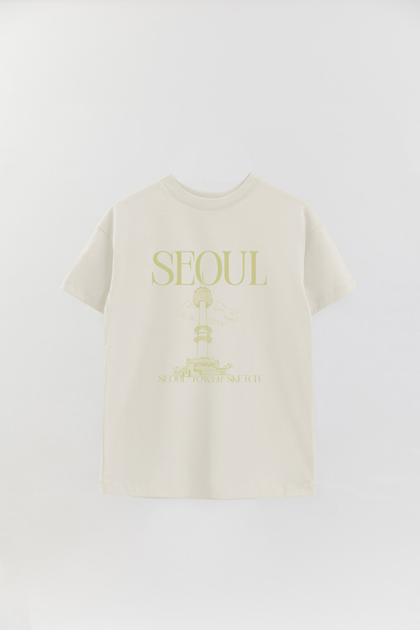 REMERA OVER ESTAMPADA SEOUL