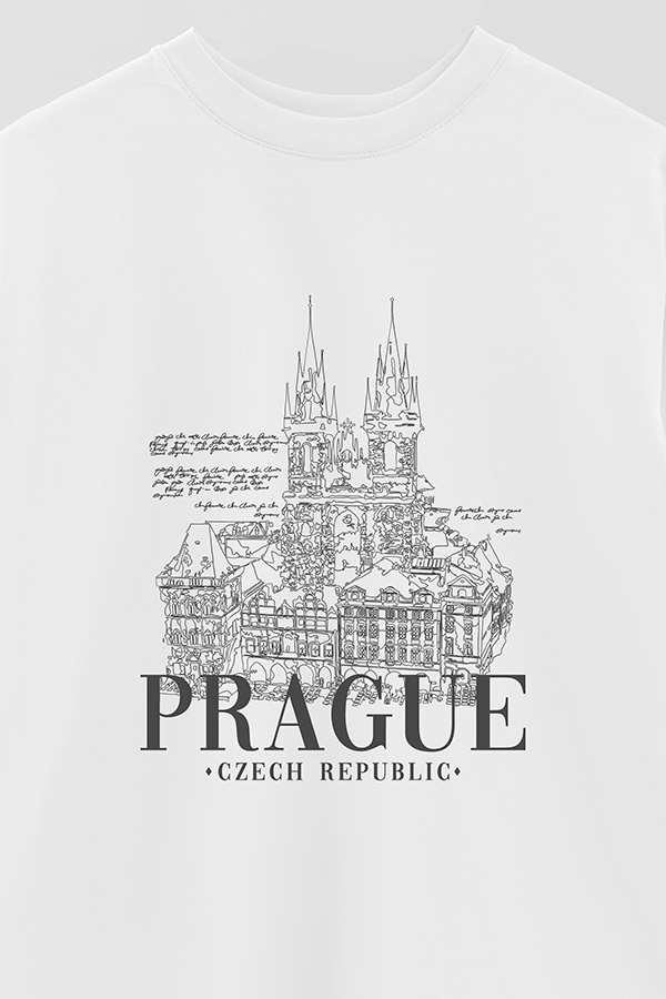 REMERA OVER ESTAMPADA PRAGUE