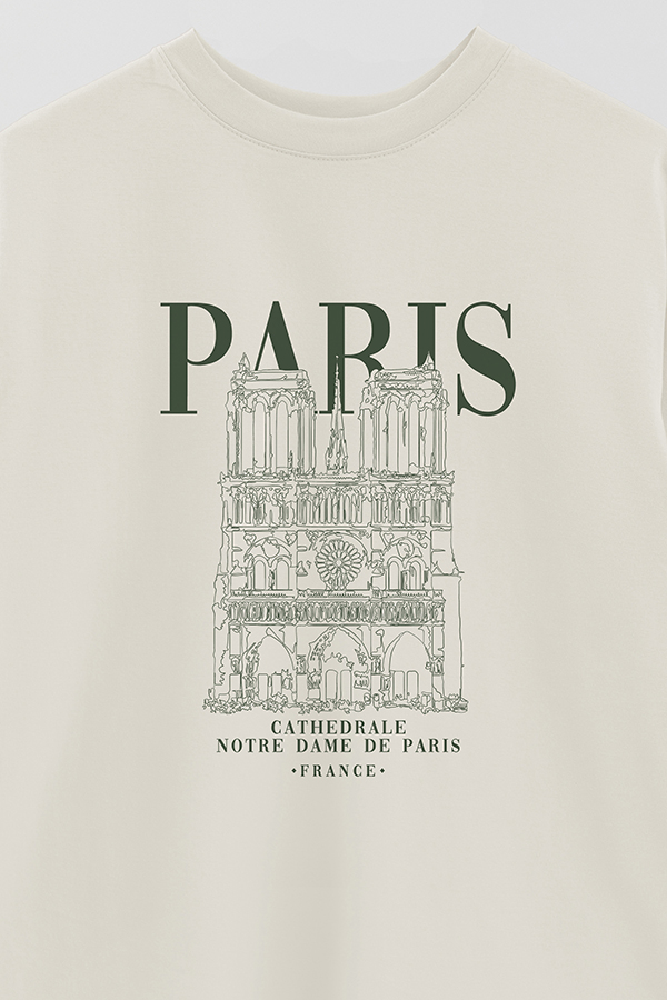 REMERA OVER ESTAMPADA PARIS