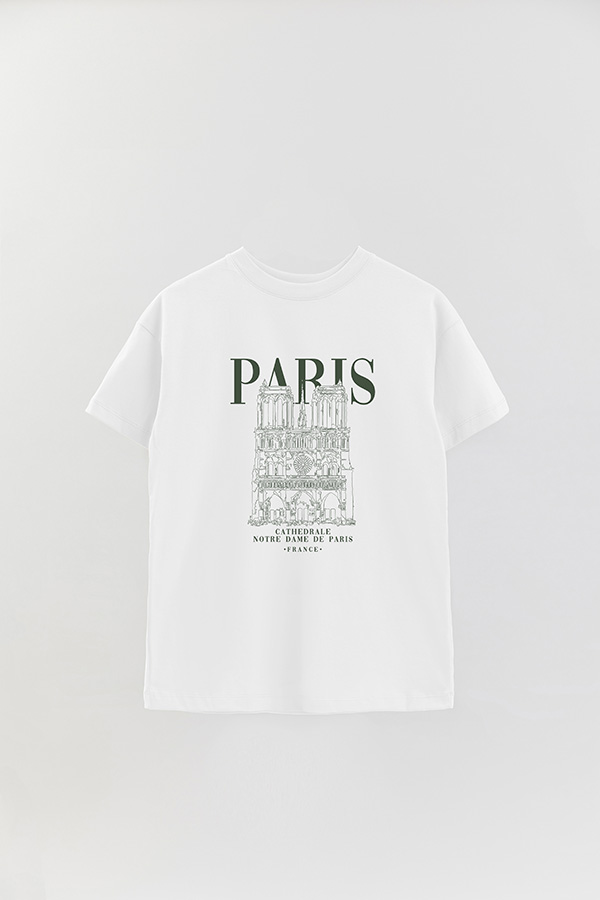 REMERA OVER ESTAMPADA PARIS
