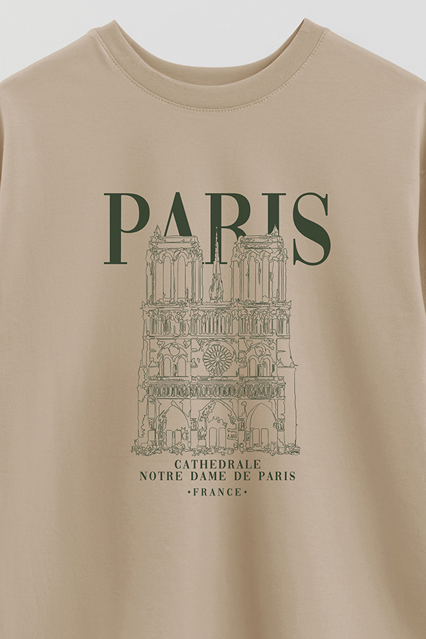 REMERA OVER ESTAMPADA PARIS