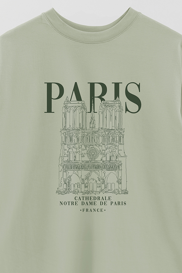REMERA OVER ESTAMPADA PARIS