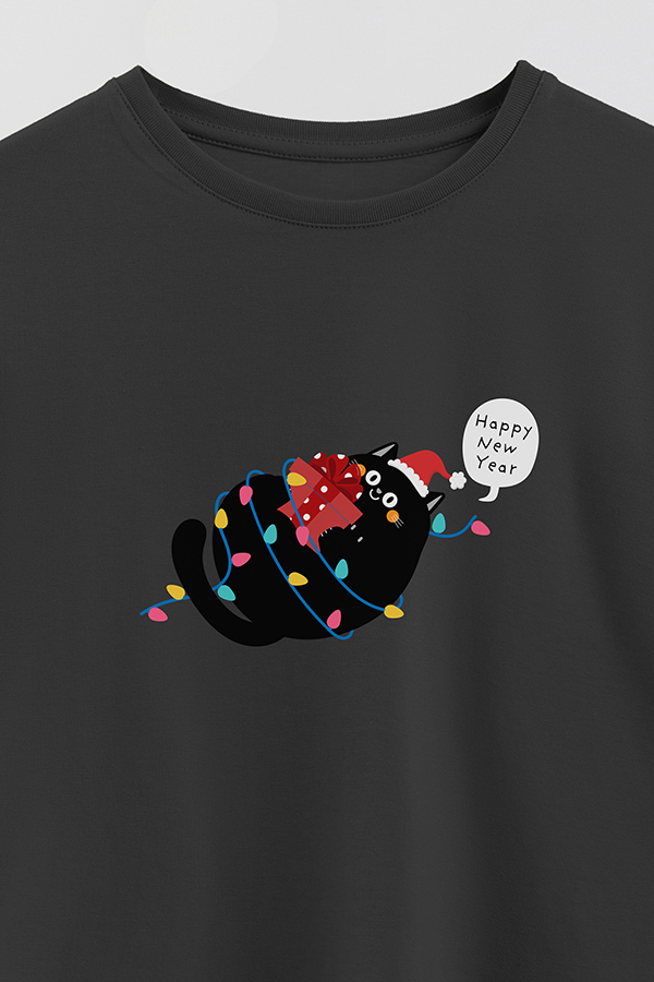 REMERA GIRL OVER JINGLE CAT 29