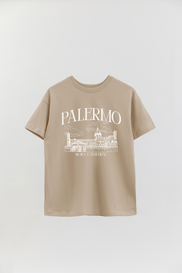 REMERA OVER ESTAMPADA PALERMO