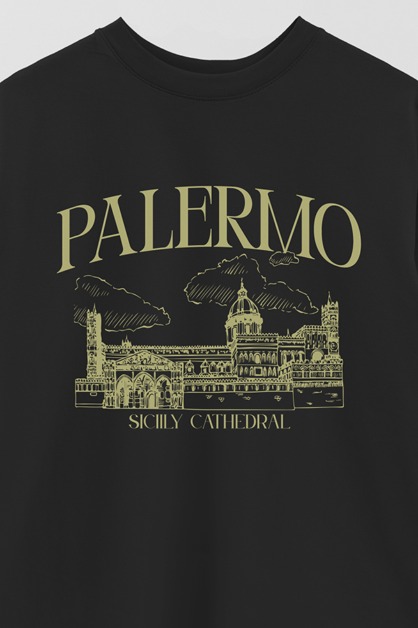 REMERA OVER ESTAMPADA PALERMO