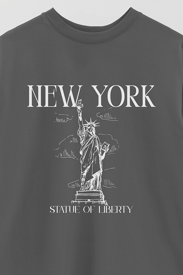 REMERA OVER ESTAMPADA NEW YORK