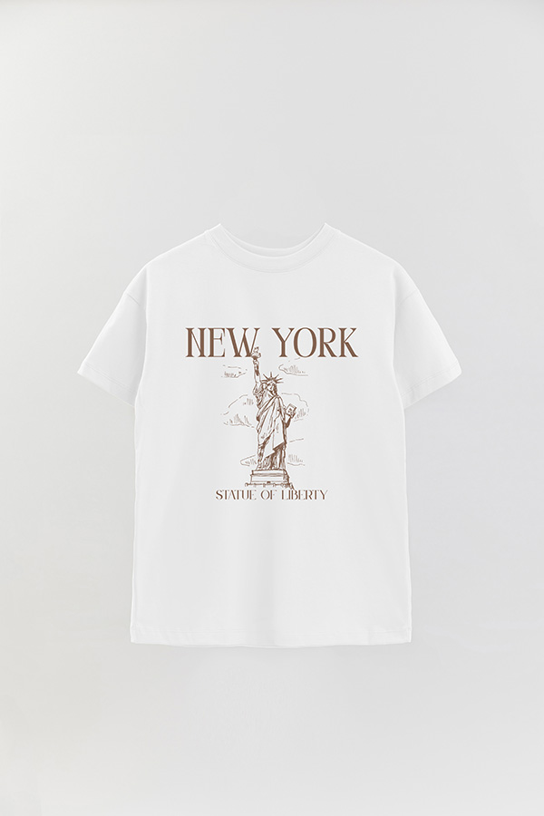 REMERA OVER ESTAMPADA NEW YORK