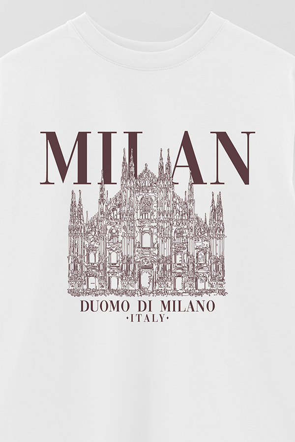 REMERA OVER ESTAMPADA MILAN