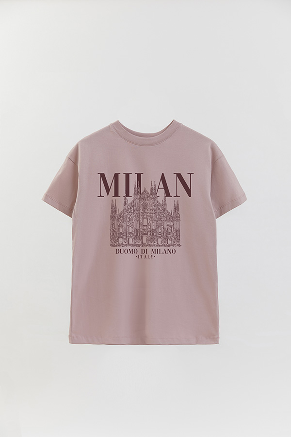 REMERA OVER ESTAMPADA MILAN