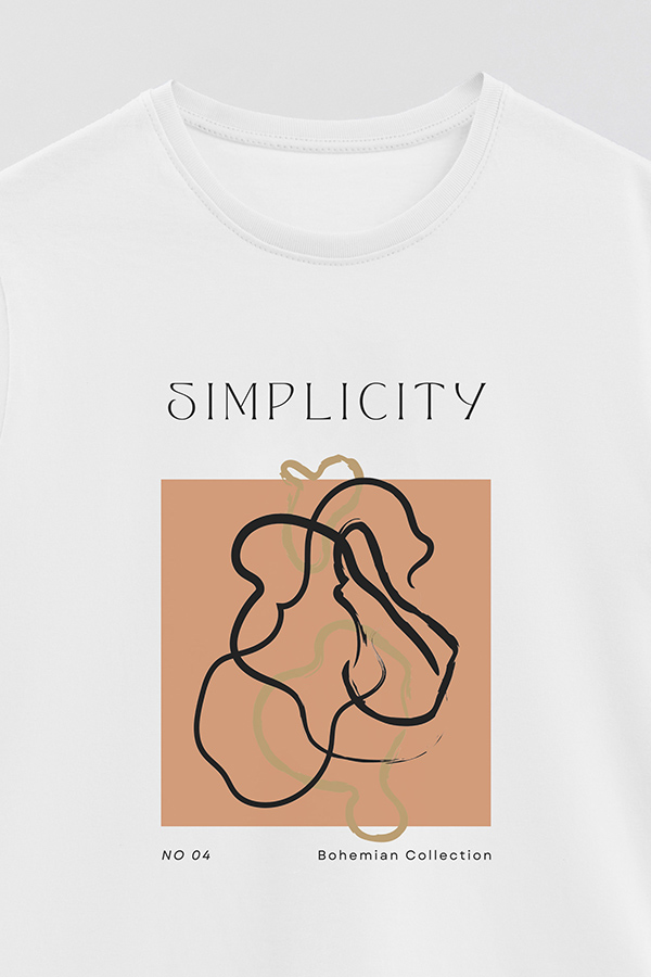 REMERA BASICA ESTAMPADA SIMPLICITY 4