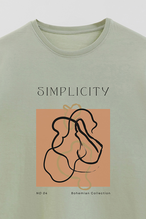 REMERA BASICA ESTAMPADA SIMPLICITY 4