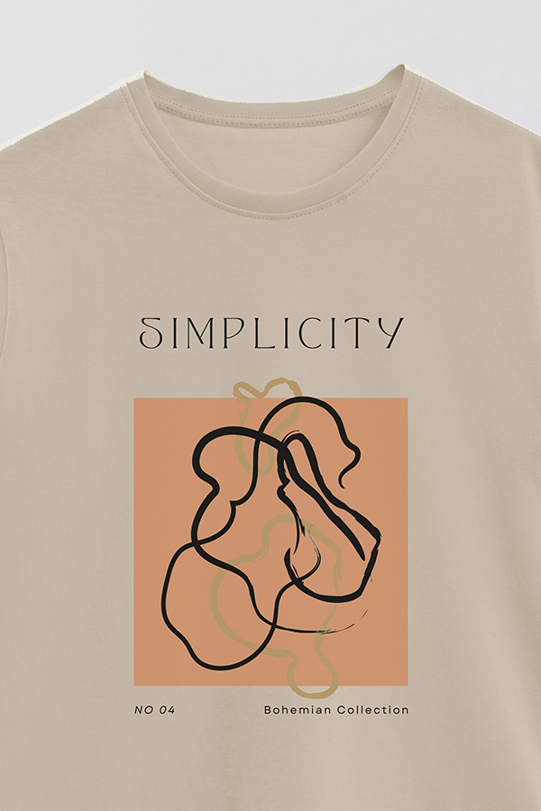 REMERA BASICA ESTAMPADA SIMPLICITY 4