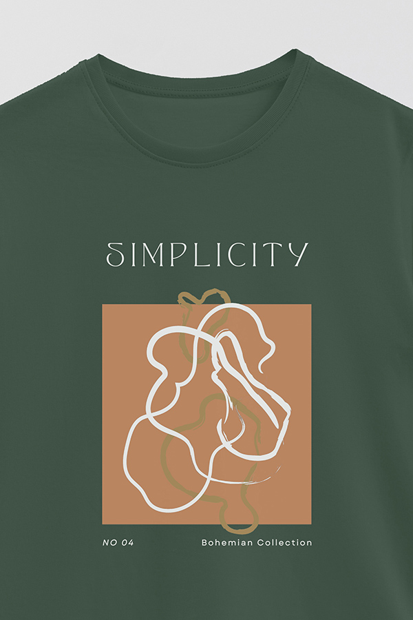 REMERA BASICA ESTAMPADA SIMPLICITY 4