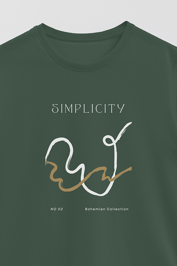 REMERA BASICA ESTAMPADA SIMPLICITY 2