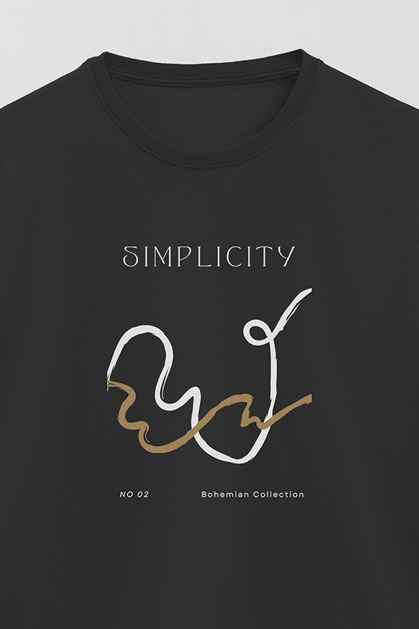 REMERA BASICA ESTAMPADA SIMPLICITY 2