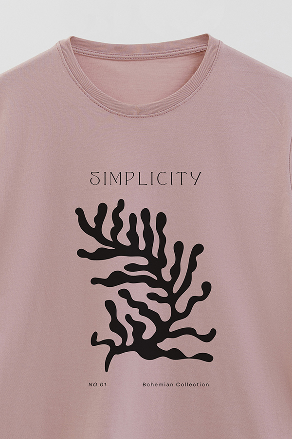 REMERA BASICA ESTAMPADA SIMPLICITY 1