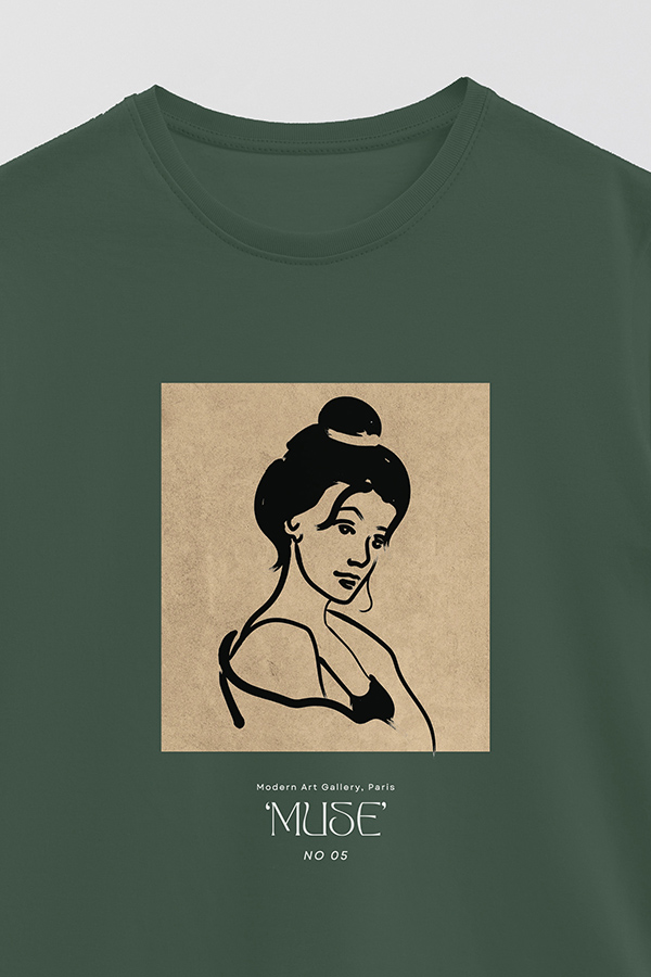 REMERA BASICA ESTAMPADA MUSE 5