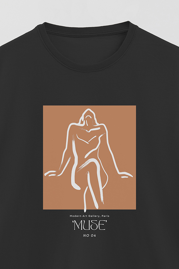 REMERA BASICA ESTAMPADA MUSE 4