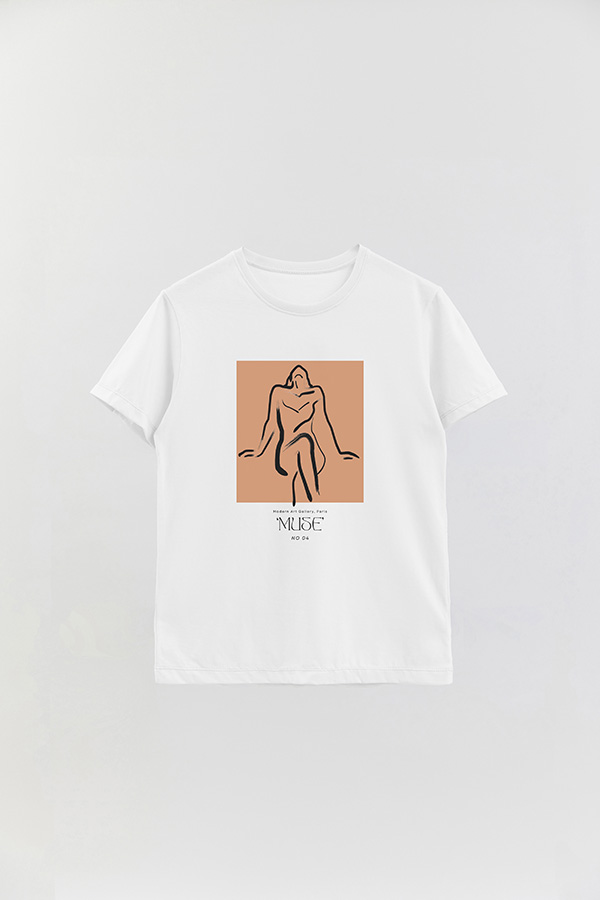 REMERA BASICA ESTAMPADA MUSE 4