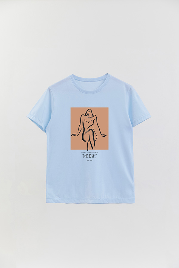 REMERA BASICA ESTAMPADA MUSE 4