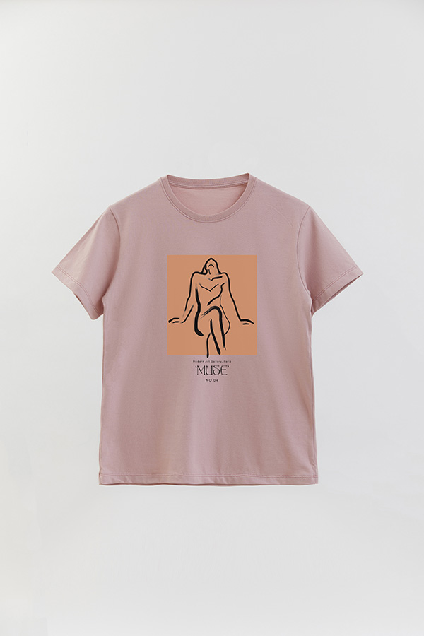 REMERA BASICA ESTAMPADA MUSE 4