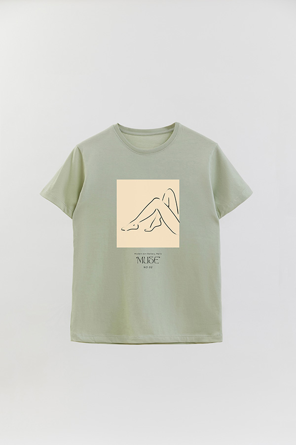 REMERA BASICA ESTAMPADA MUSE 2