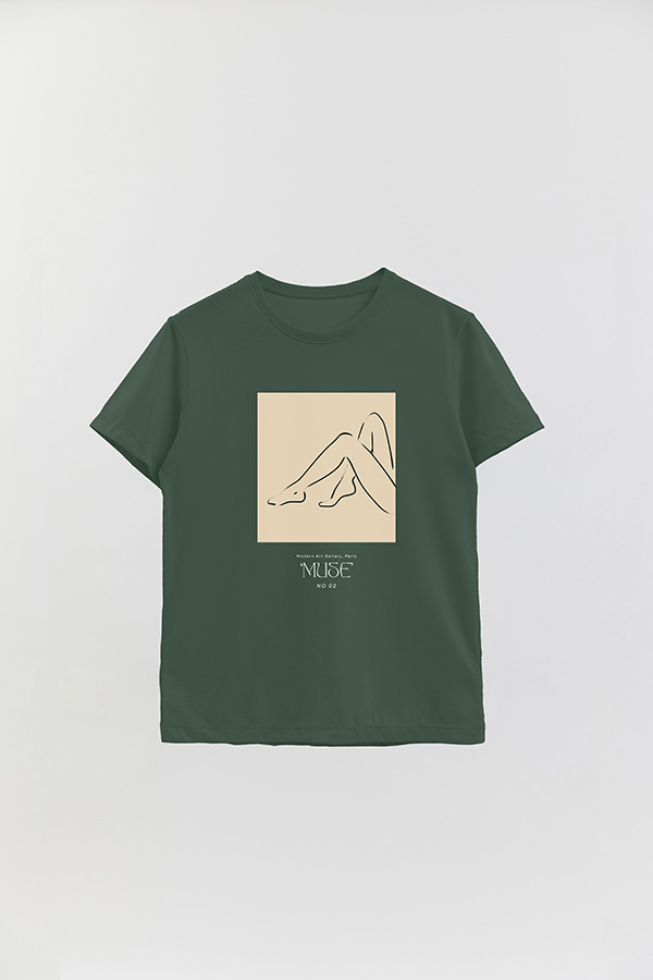 REMERA BASICA ESTAMPADA MUSE 2