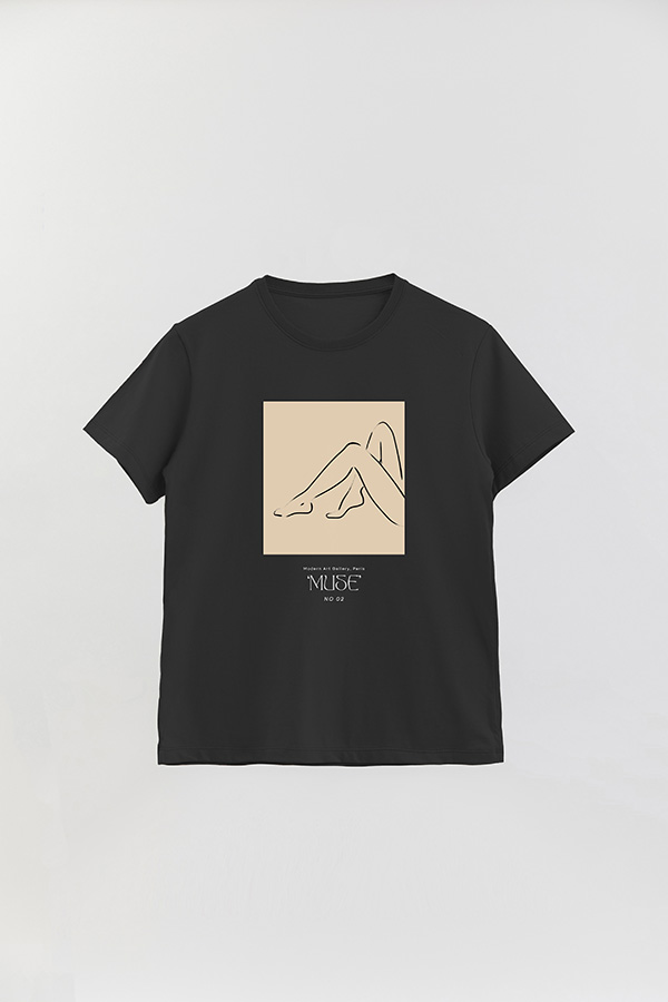 REMERA BASICA ESTAMPADA MUSE 2