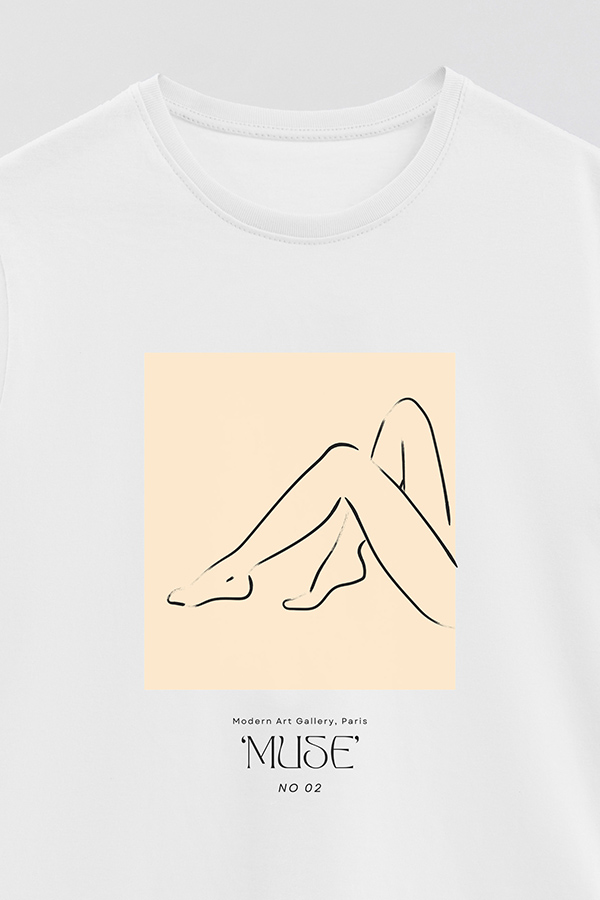 REMERA BASICA ESTAMPADA MUSE 2