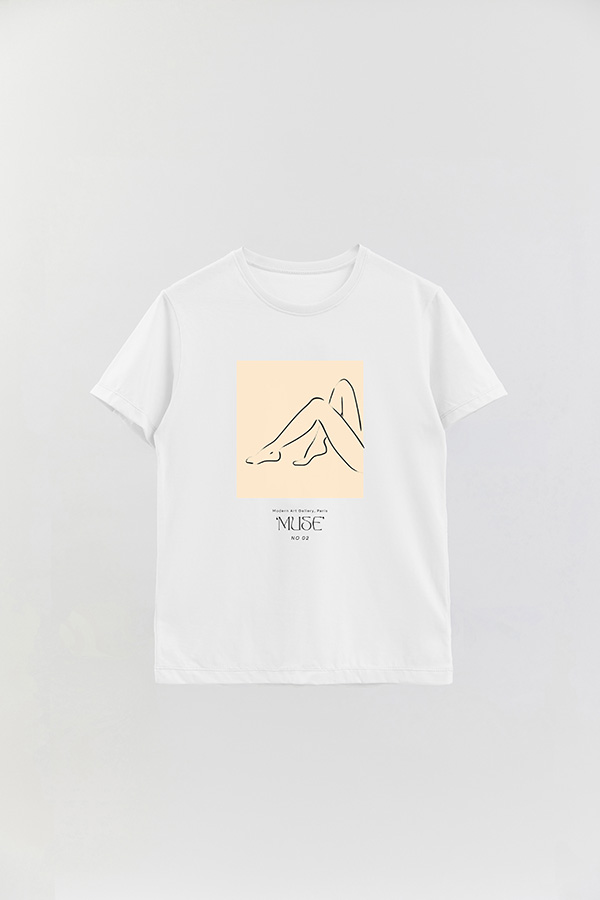 REMERA BASICA ESTAMPADA MUSE 2
