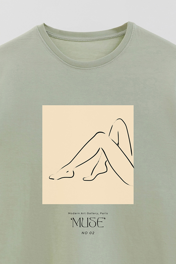 REMERA BASICA ESTAMPADA MUSE 2