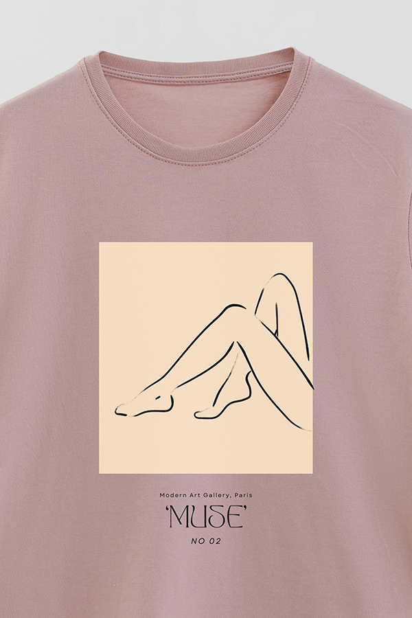 REMERA BASICA ESTAMPADA MUSE 2