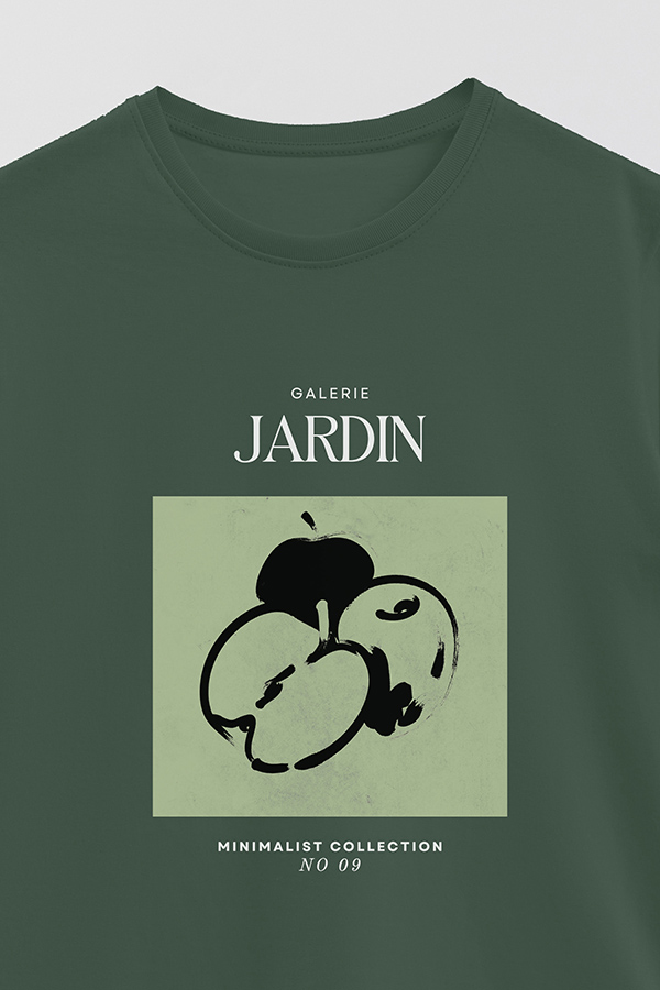REMERA BASICA ESTAMPADA JARDIN 9