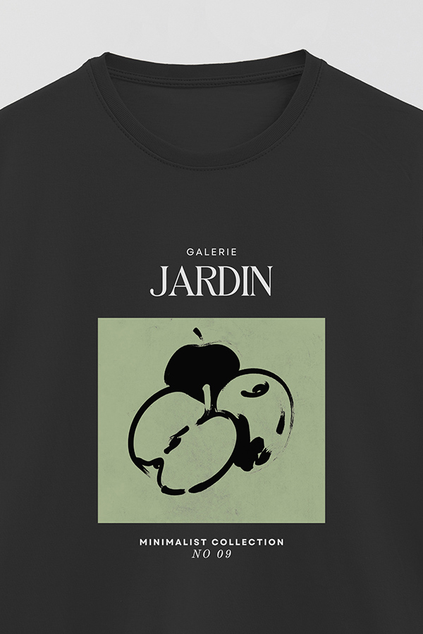 REMERA BASICA ESTAMPADA JARDIN 9