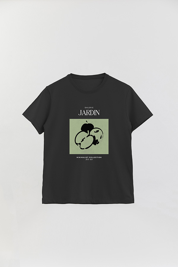 REMERA BASICA ESTAMPADA JARDIN 9