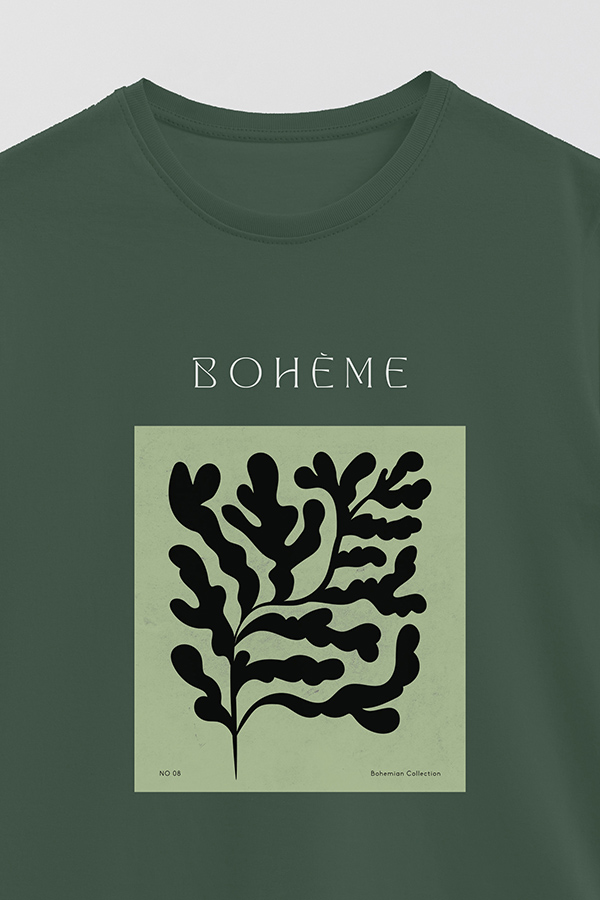 REMERA BASICA ESTAMPADA JARDIN 8