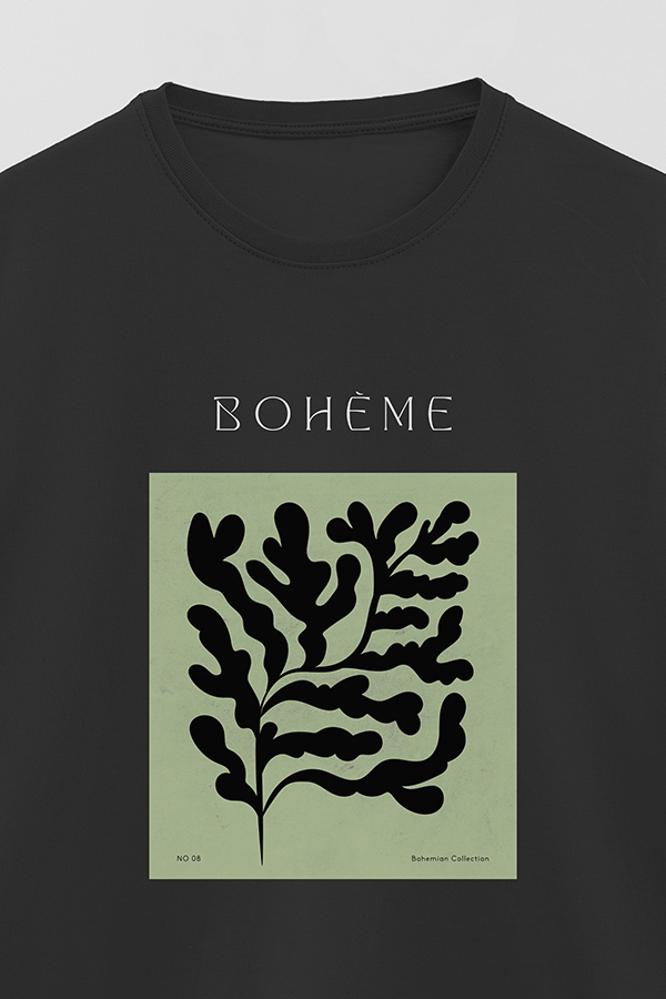 REMERA BASICA ESTAMPADA JARDIN 8