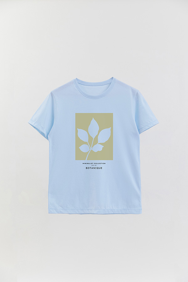 REMERA BASICA ESTAMPADA JARDIN 7