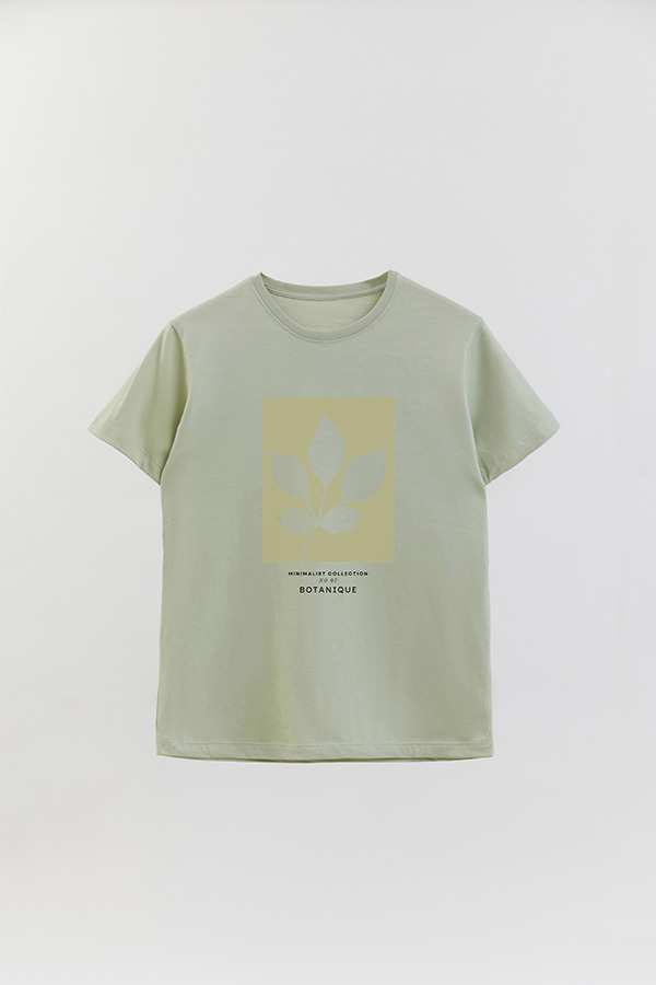 REMERA BASICA ESTAMPADA JARDIN 7
