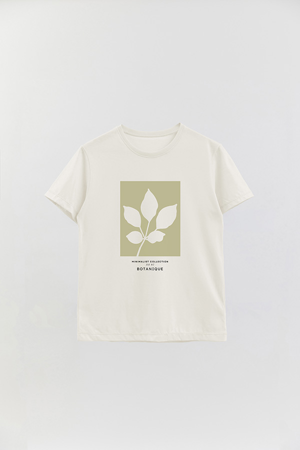 REMERA BASICA ESTAMPADA JARDIN 7