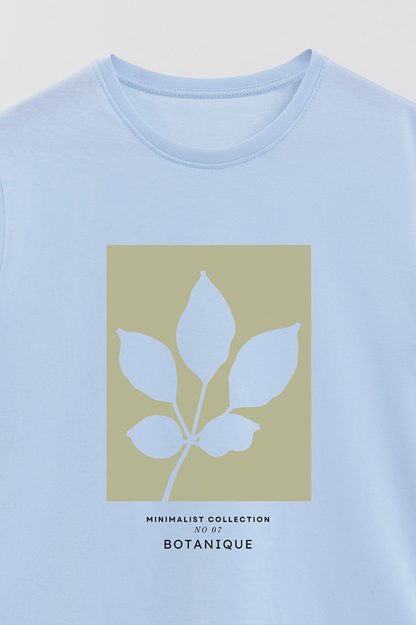 REMERA BASICA ESTAMPADA JARDIN 7