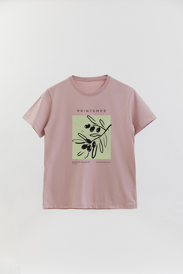REMERA BASICA ESTAMPADA JARDIN 6