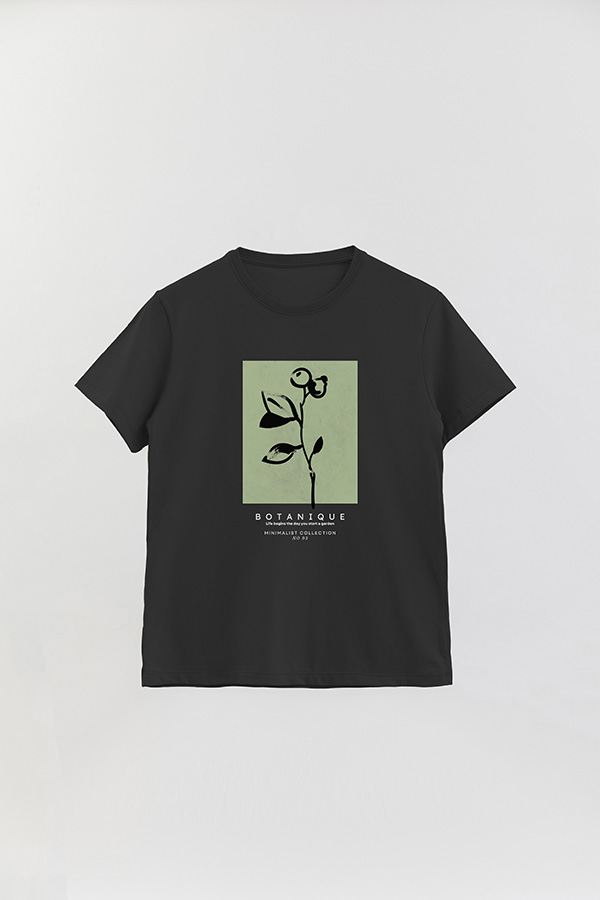 REMERA BASICA ESTAMPADA JARDIN 5