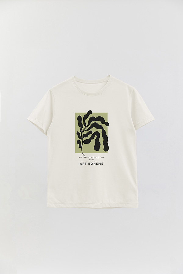 REMERA BASICA ESTAMPADA JARDIN 4
